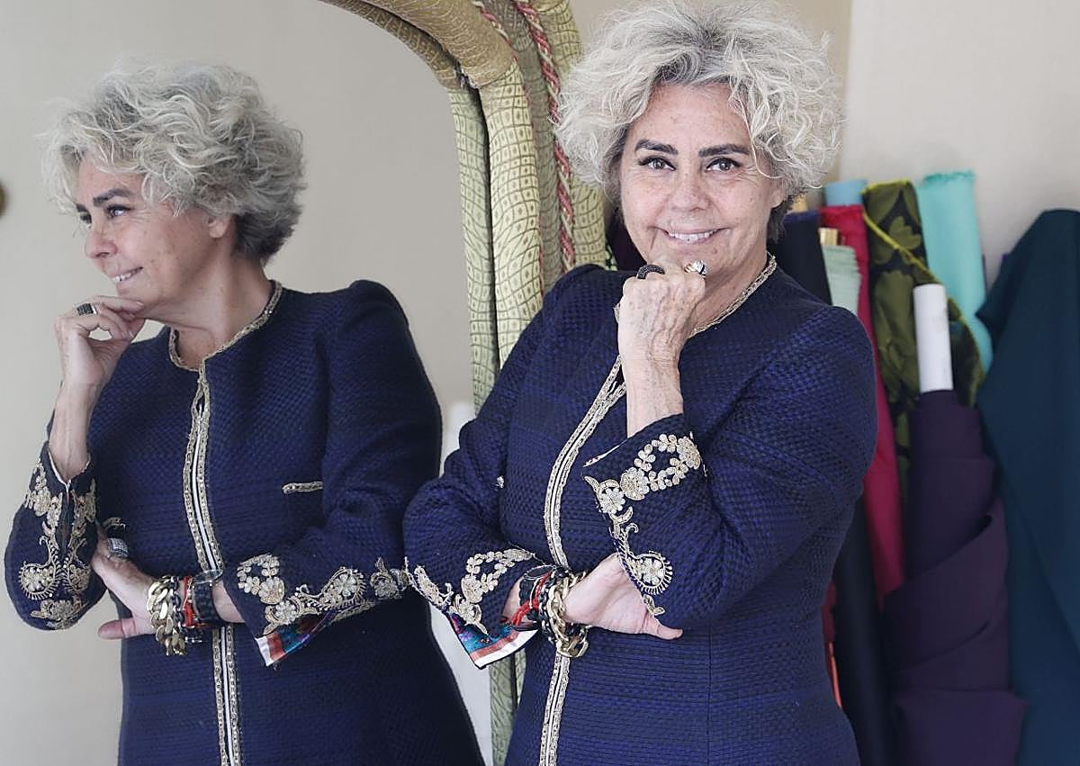 Imagen secundaria 1 - Marta de Diego, diseñadora de Hortensia Herrero y María José Catalá: «Mis clientas saben que soy una tumba»
