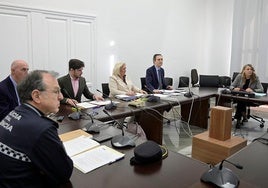 Segunda sesión de la comisión de seguimiento de la reconstrucción del Consistorio valenciano.