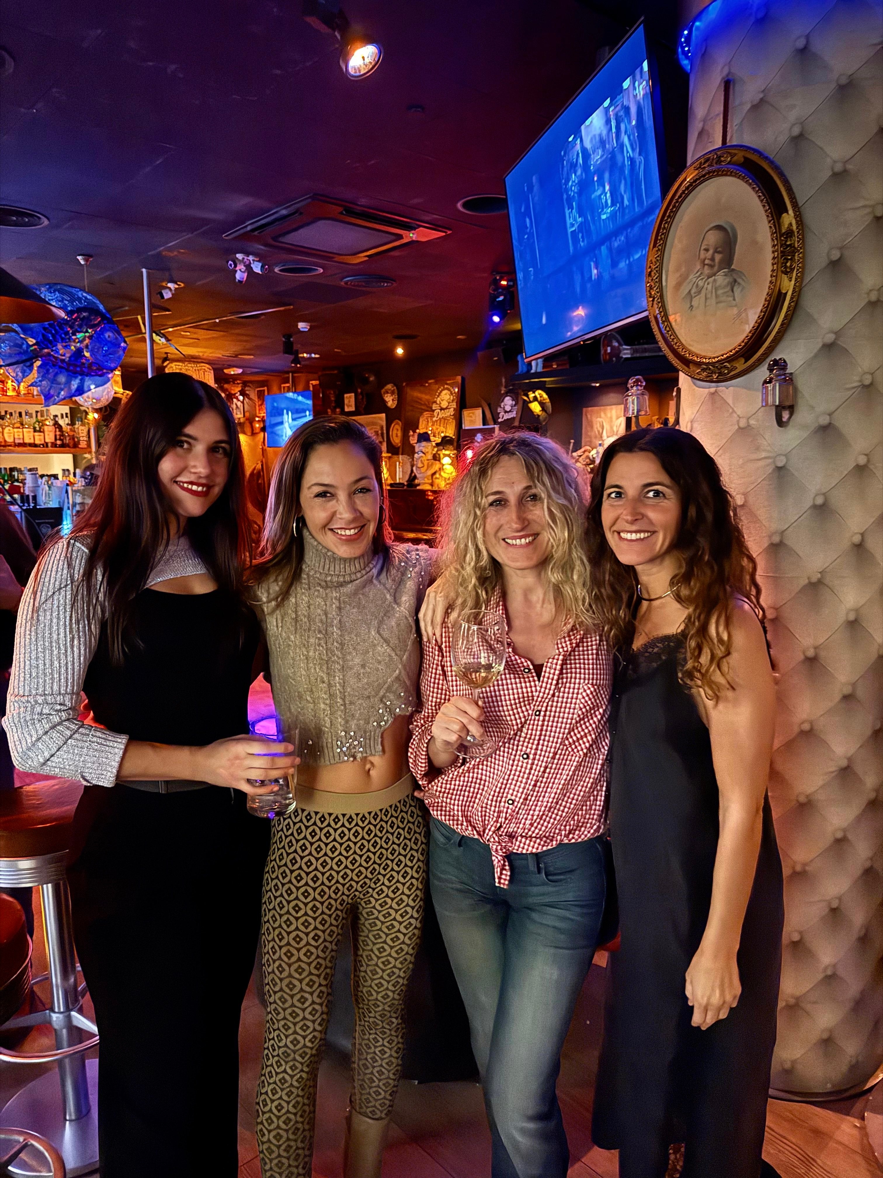 Gemma Alpuente, Tatiana Roig, Ana Arjona y Mapi Gómez. 