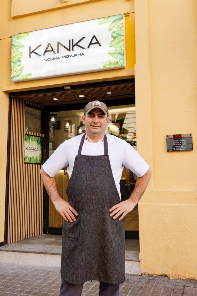 Diego Salas, chef del Kanka