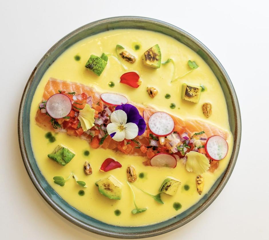 Tiradito de salmón