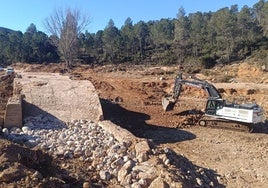 Inician la reconstrucción de dos puentes en Chera y Requena