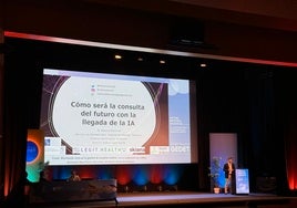 El doctor Martorell, en una presentación.