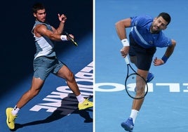 Cuándo y a qué hora juega Alcaraz vs Djokovic y dónde verlo por televisión