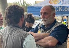 El chef José Andrés, en Valencia.