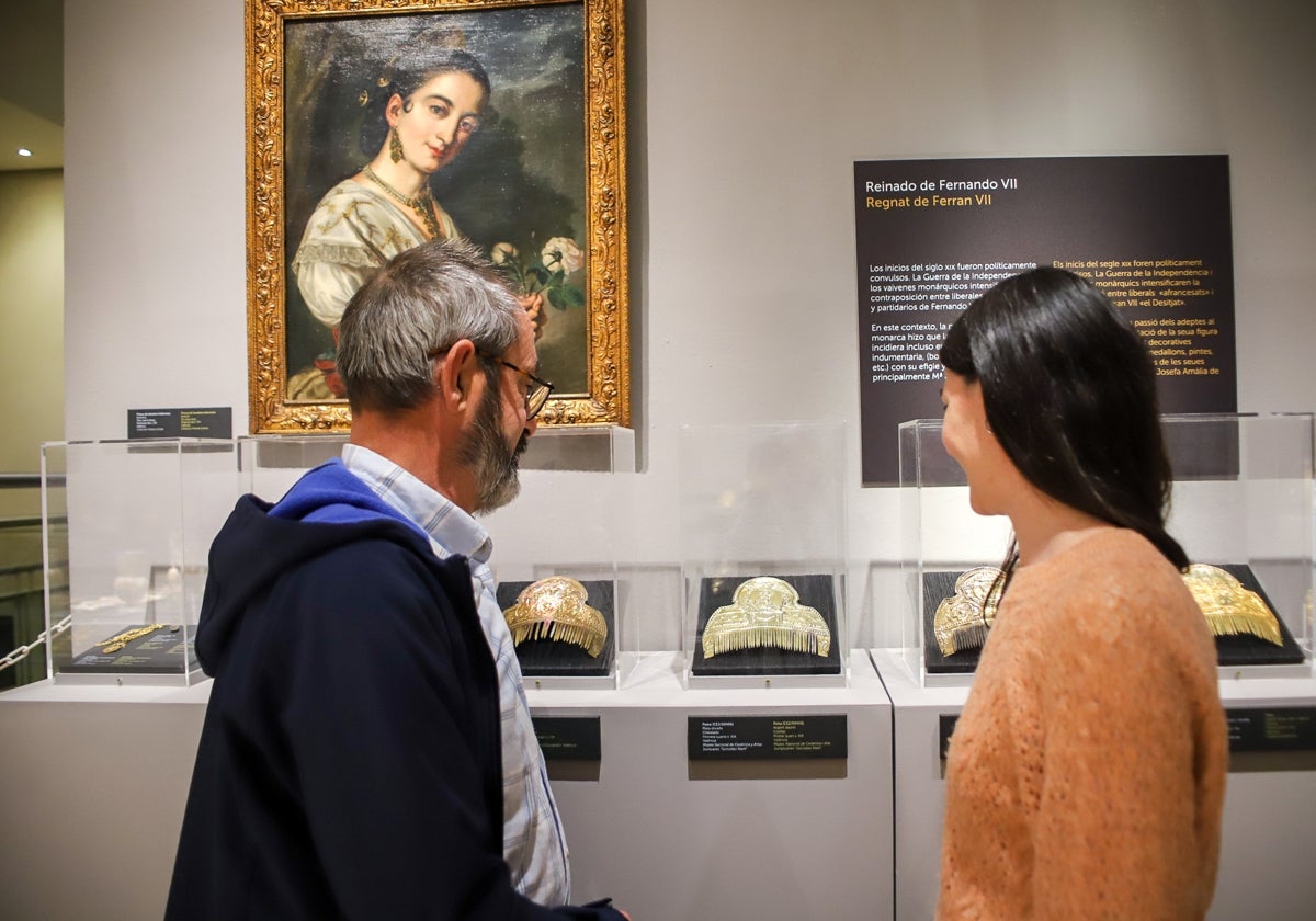 Francisco Zanón y Virginia Zanón, comisarios de la exposición.