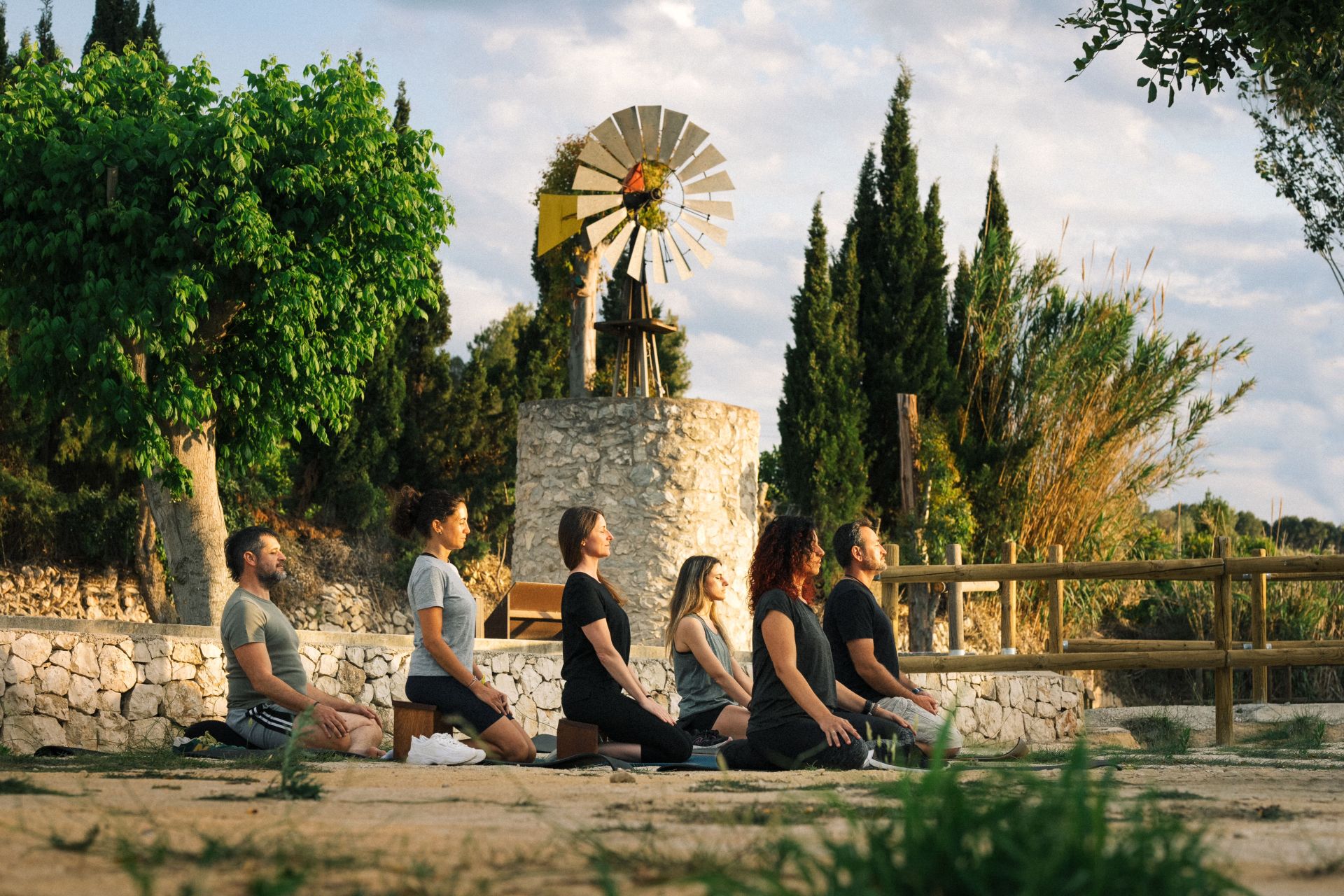 'Turismo para respirar', la propuesta estrella de Benitatxell centrada en la meditación.