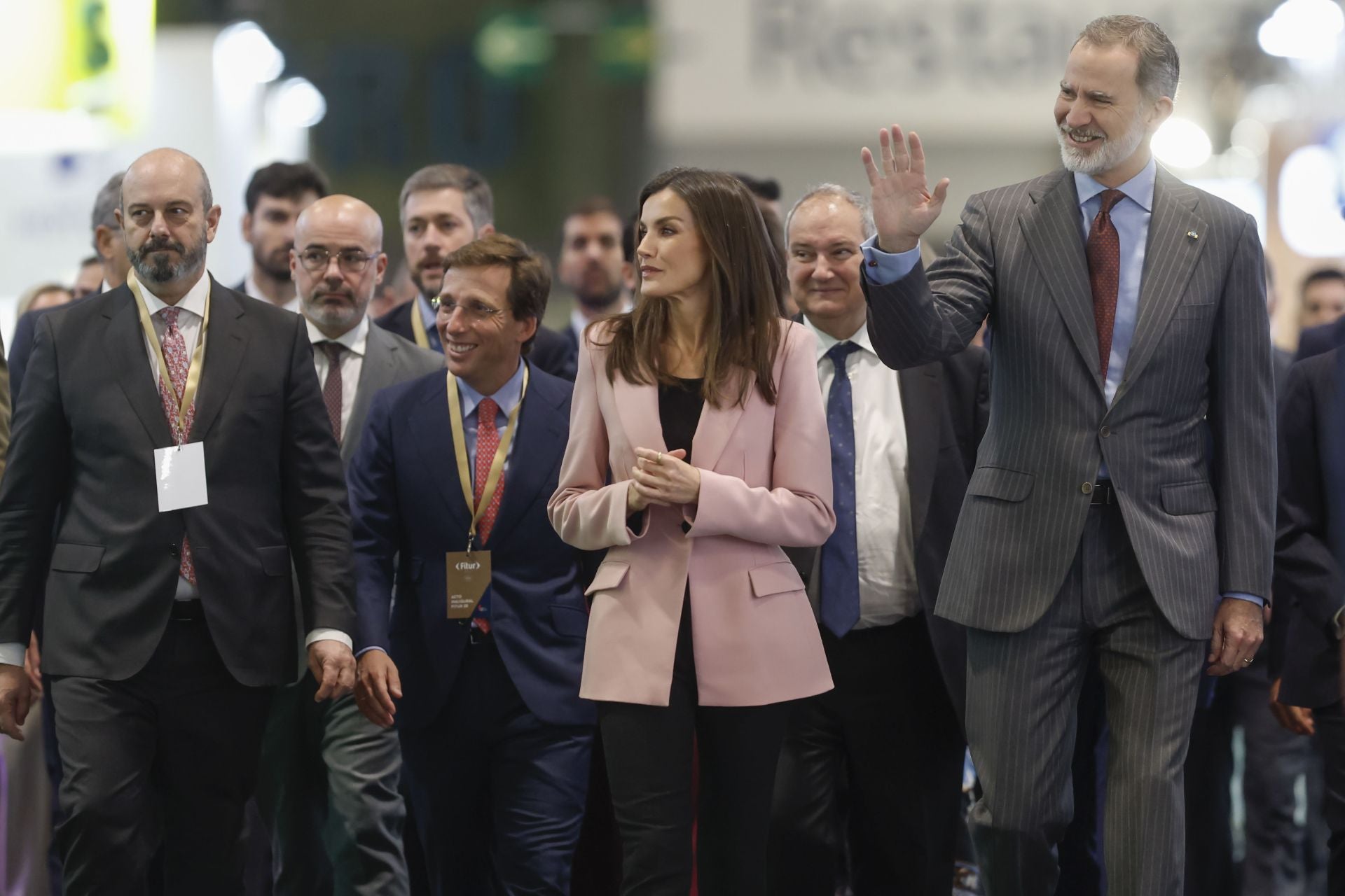 Fotos: los Reyes visitan el stand de la Comunitat Valenciana en Fitur