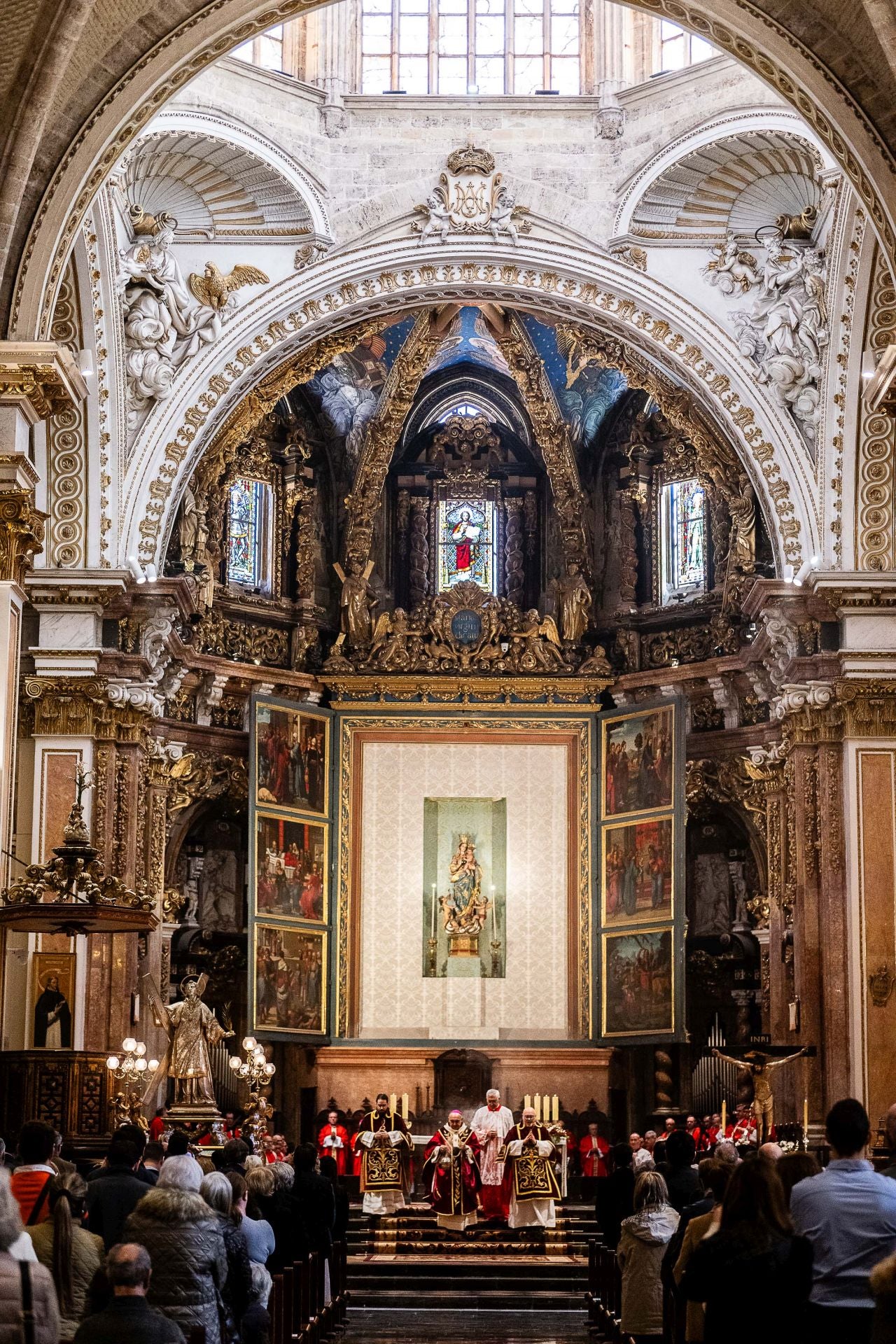 Fotos de la misa de San Vicente Mártir en Valencia