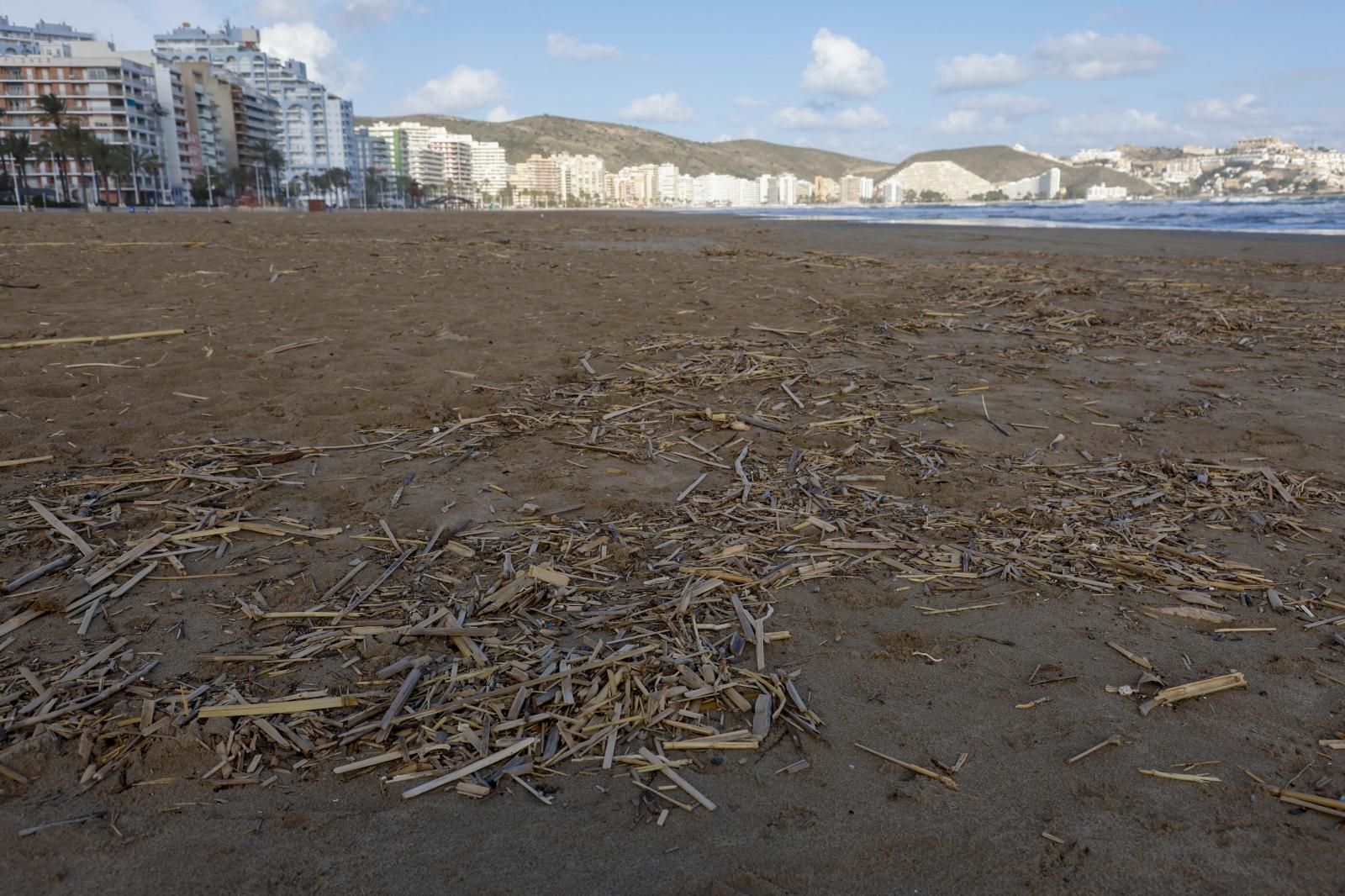 FOTOS | Los efectos de la dana en las playas valencianas