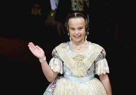 Así hemos vivido la exaltación de Lucía García, fallera mayor infantil de Valencia 2025