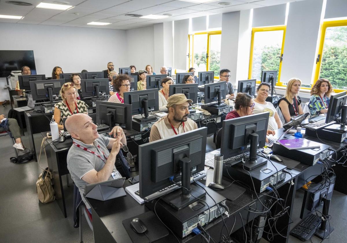 Cursos profesionales, en una imagen de archivo.