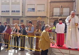 Bendición de animales en Albal.