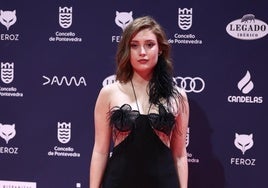 Ana Garcés, en los Premios Forqué.