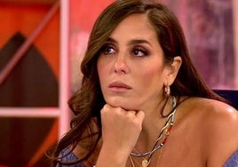 Anabel Pantoja durante una de sus colaboraciones para 'Sálvame'.