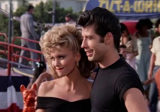 Olivia Newton-John y John Travolta protagonizan 'Grease'.