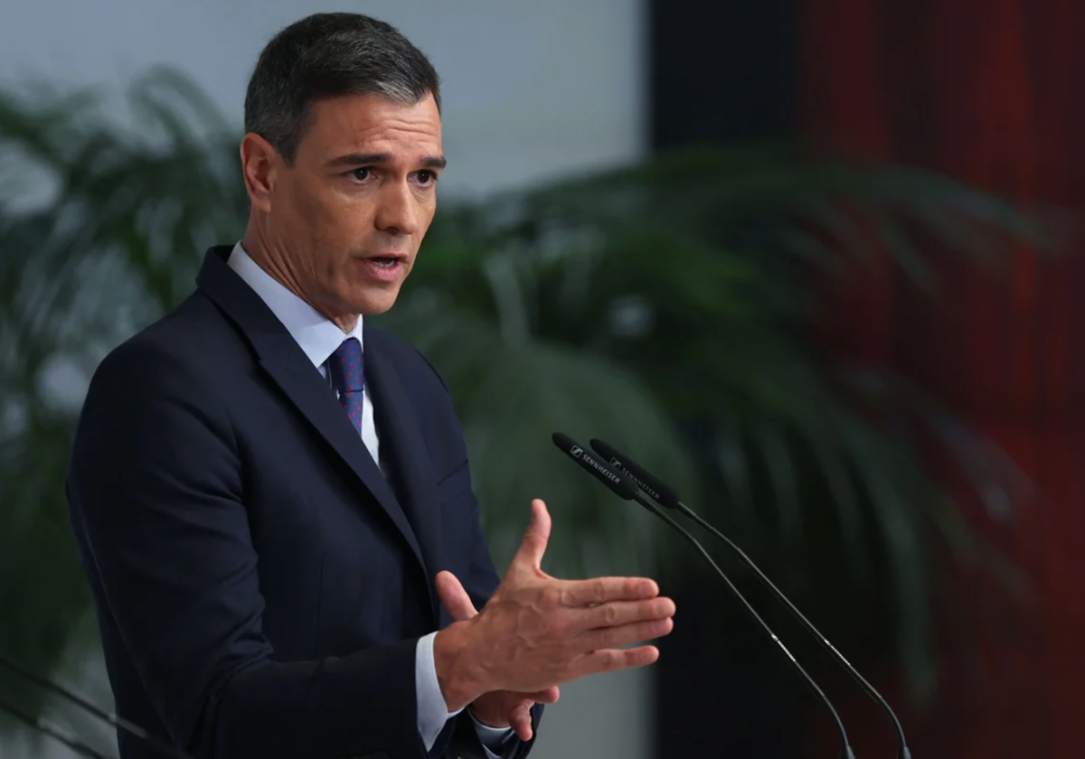 El presidente del Gobierno, Pedro Sánchez.