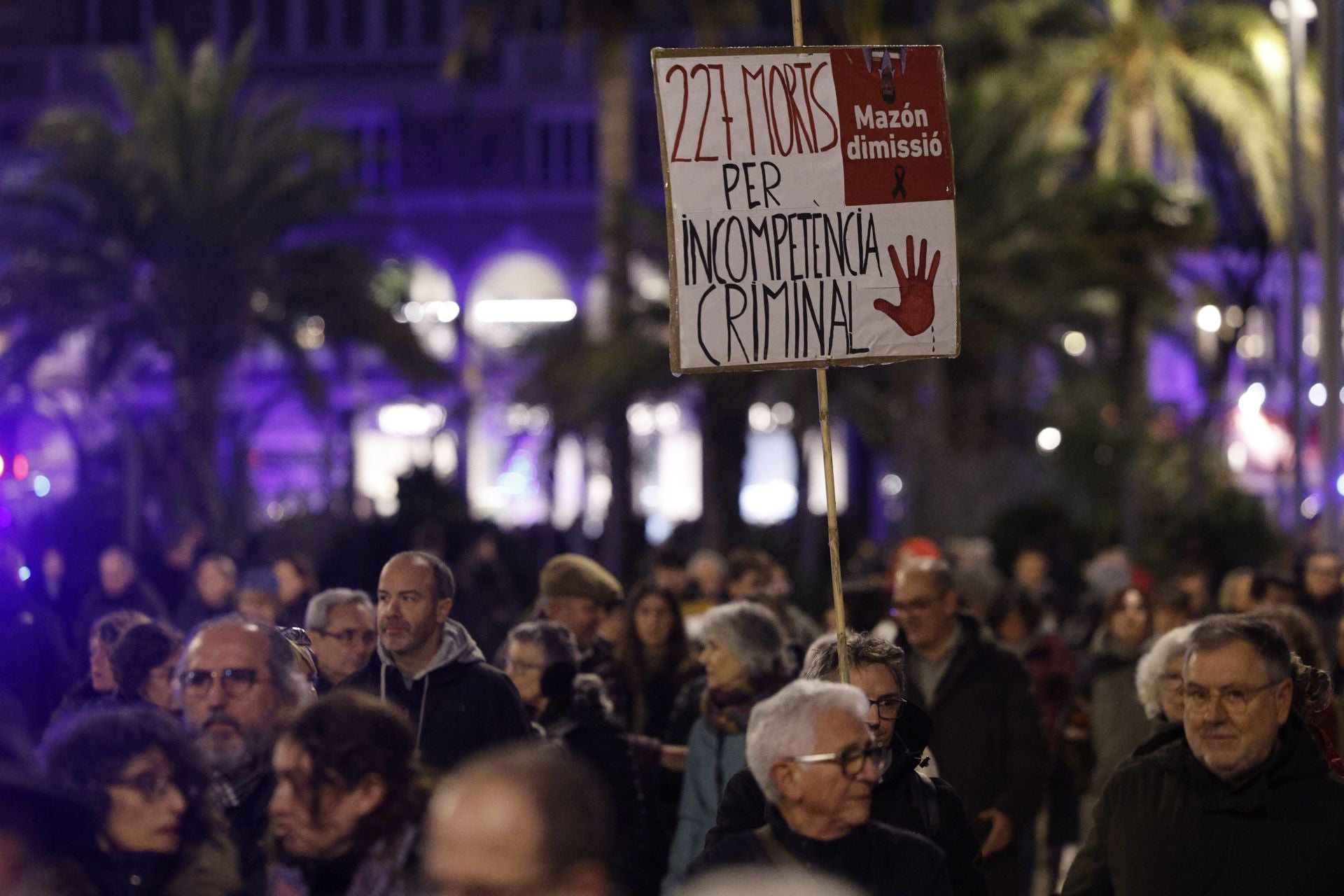 FOTOS | Manifestación en Valencia contra la gestión de la dana y para exigir la dimisión de Mazón