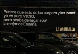 Cartel de apertura de 'La Muralla'