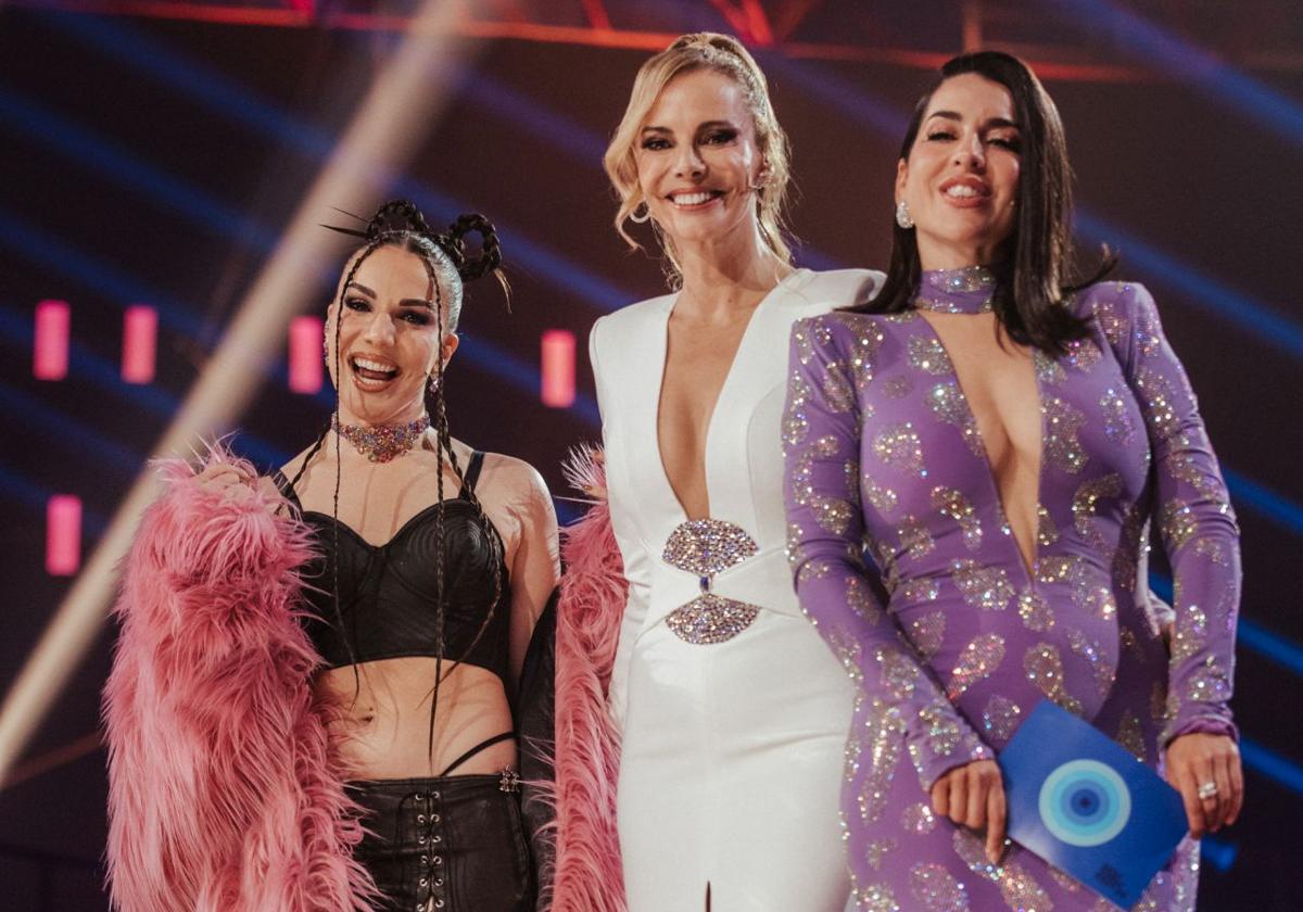 Paula Vázquez, Ruth Lorenzo e Inés Hernand.