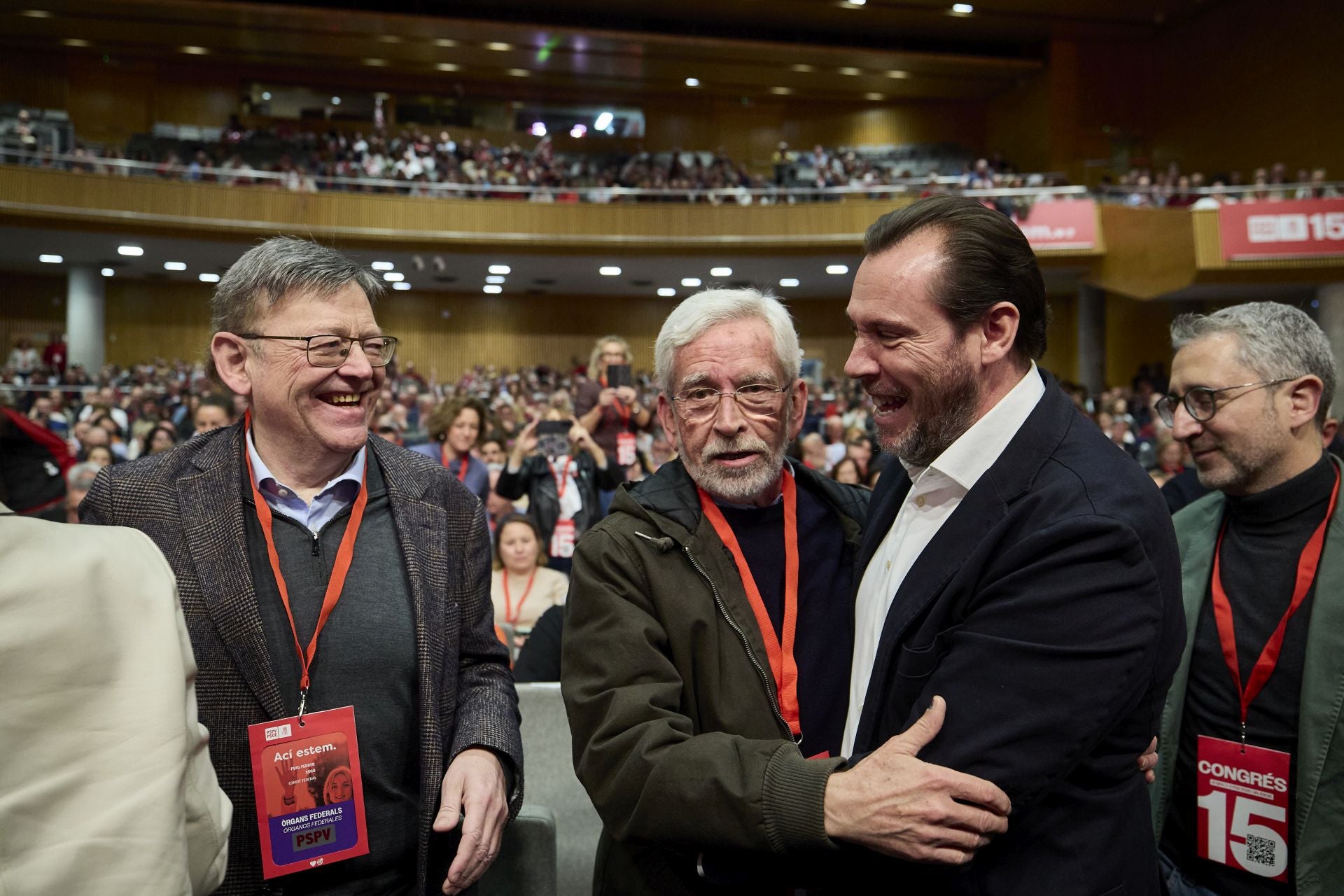 Óscar Puente y Diana Morant clausuran el XV Congreso del PSPV-PSOE en Valencia