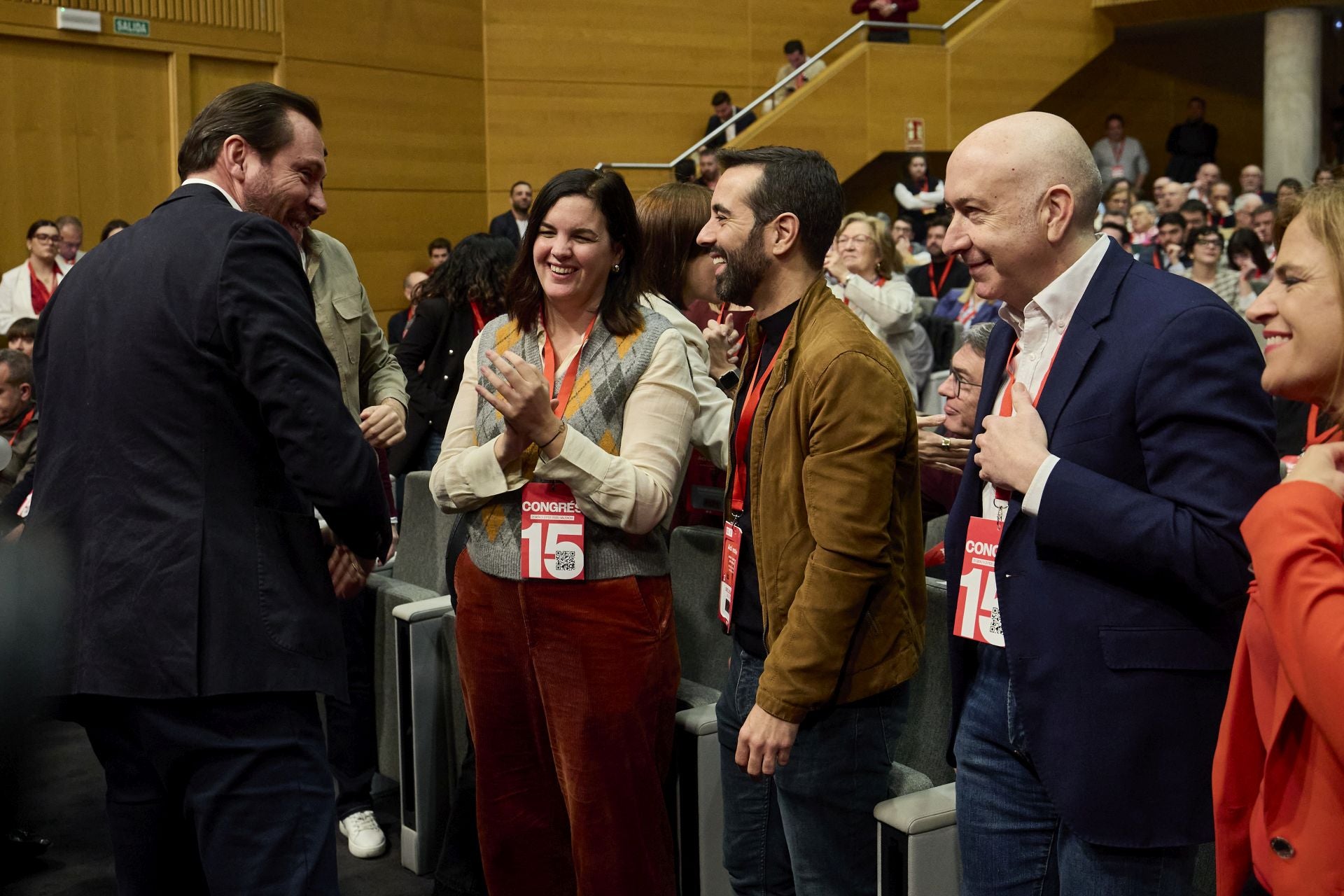 Óscar Puente y Diana Morant clausuran el XV Congreso del PSPV-PSOE en Valencia