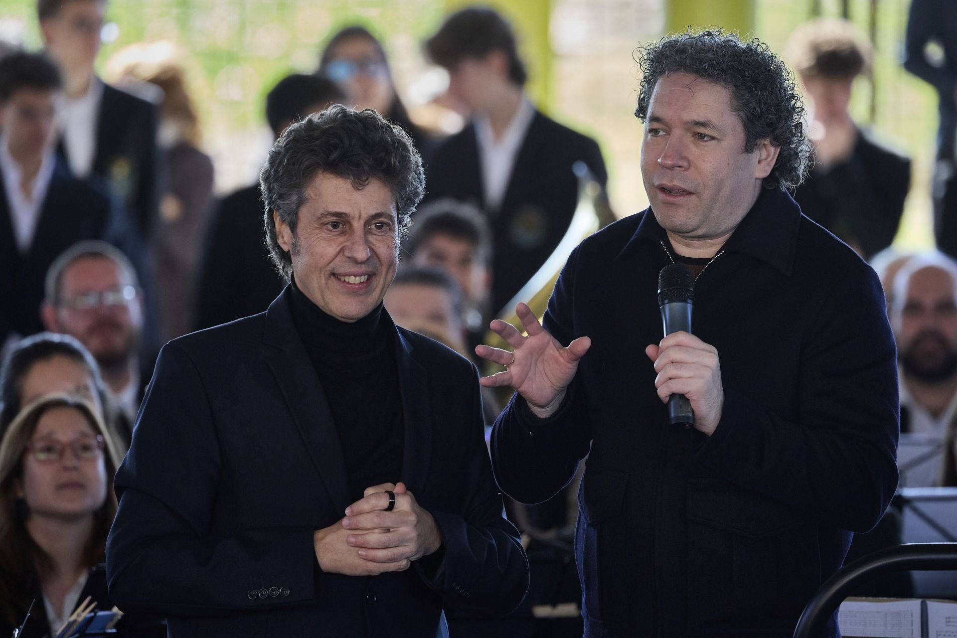FOTOS | El director Gustavo Dudamel en Valencia