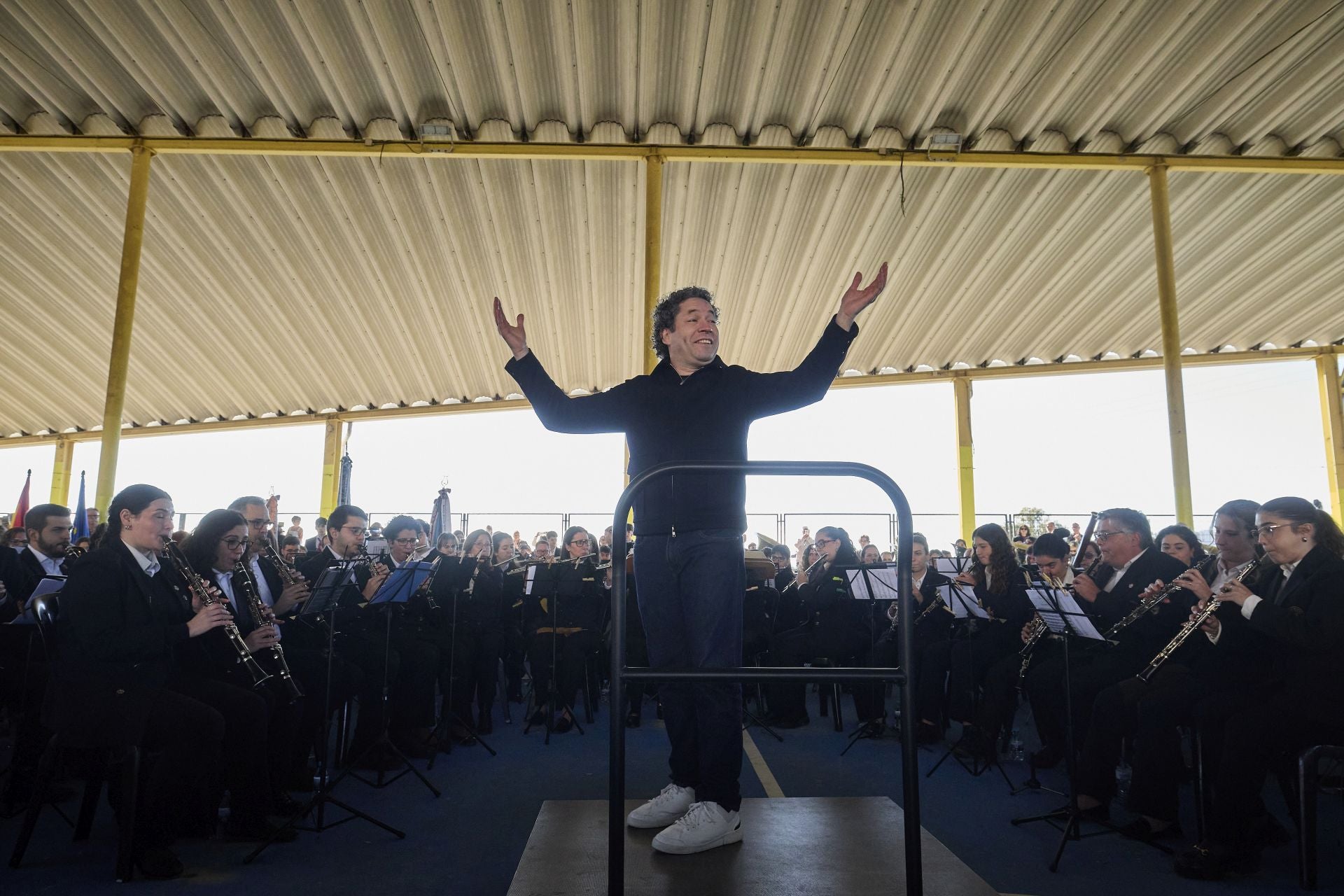 FOTOS | El director Gustavo Dudamel en Valencia