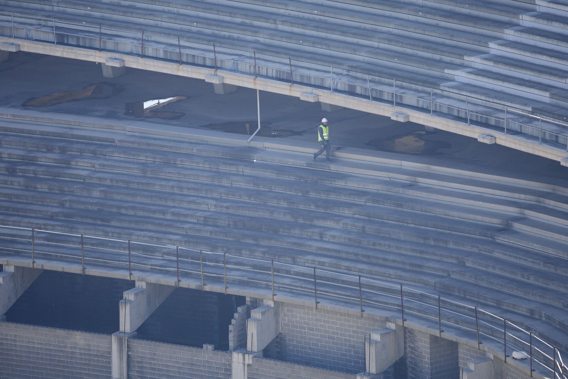 Así están actualmente las obras del nuevo Mestalla