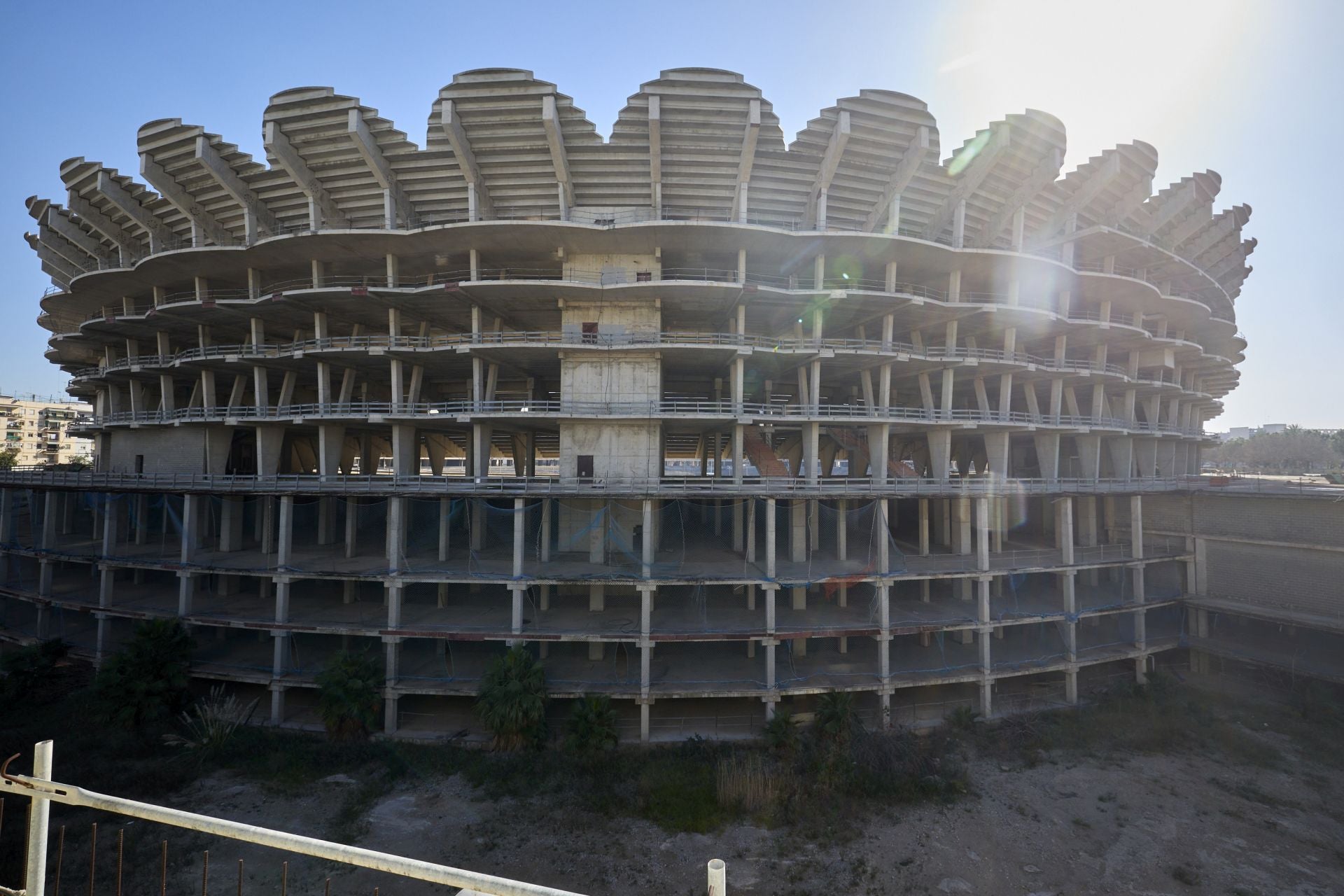 Así están actualmente las obras del nuevo Mestalla