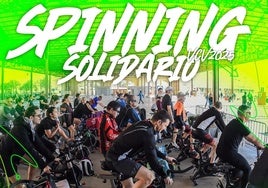 Spinning solidario contra el cáncer en Valencia