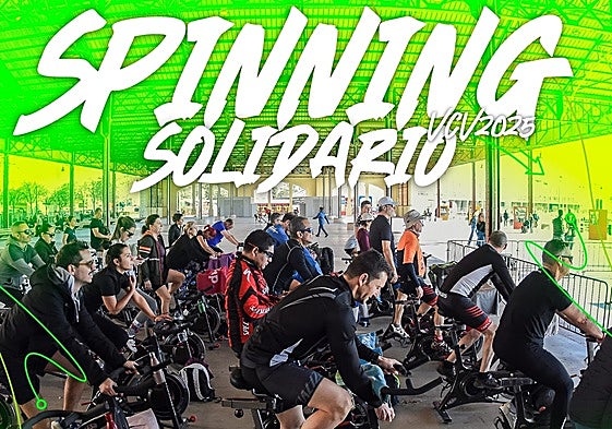 Spinning solidario contra el cáncer en Valencia