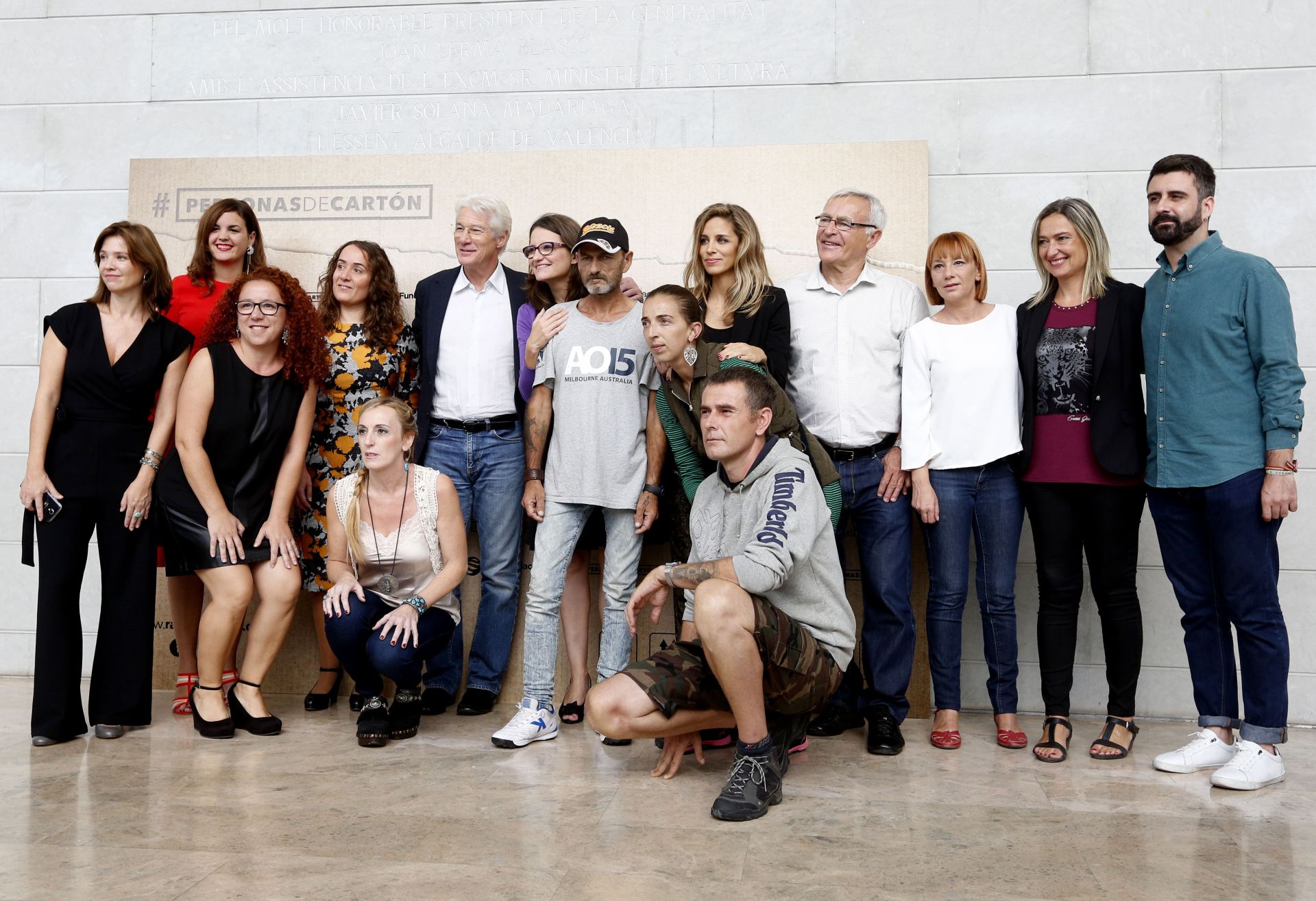 Imagen secundaria 2 - La visita fugaz de Richard Gere a Valencia