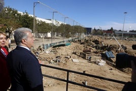 Fotos: Joan Laporta visita la zona cero de la dana en Valencia