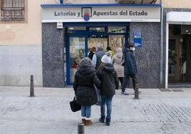 Una administración de Loterías y Apuestas, imagen de archivo.