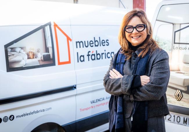 Loli Díaz, directora comercial de Muebles La Fábrica