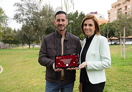 Carlos F. Bielsa y Luis Martínez, este lunes.