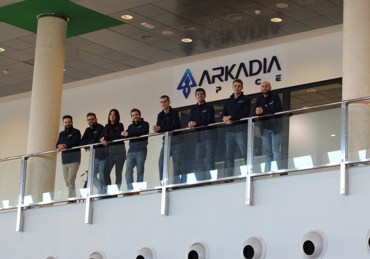 Parte del equipo de Arkadia.