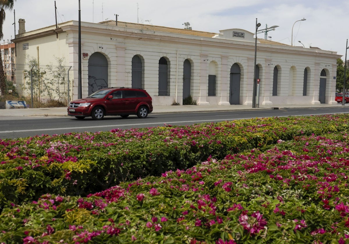 La antigua estación del Grau.