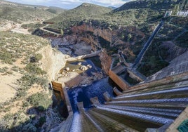 Presa de Forata, en una imagen reciente.