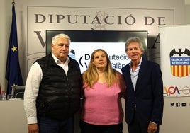 Pedro Cuesta, María José Orugo y Rafael Blanquer.