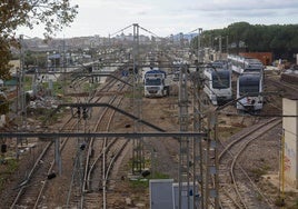 Instalaciones y vehículos de la FGV.