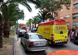 Imagen de recurso de una ambulancia SAMU.