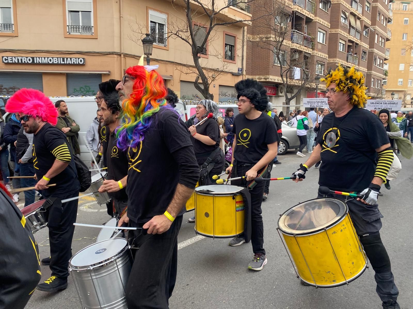 El carnaval revoluciona las calles de Ruzafa