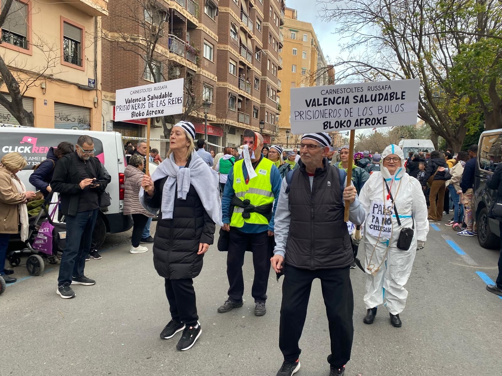 El carnaval revoluciona las calles de Ruzafa