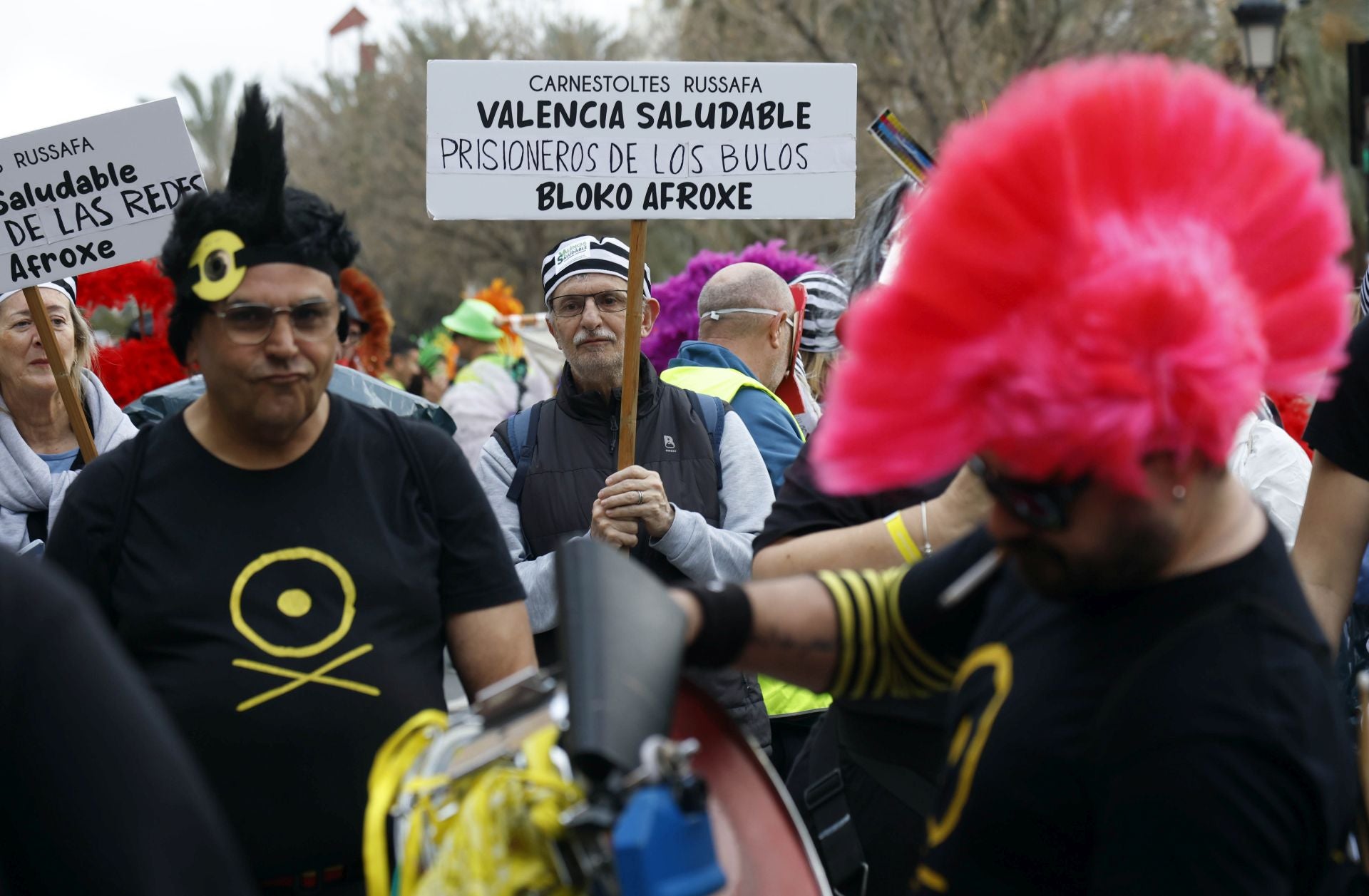 El carnaval revoluciona las calles de Ruzafa