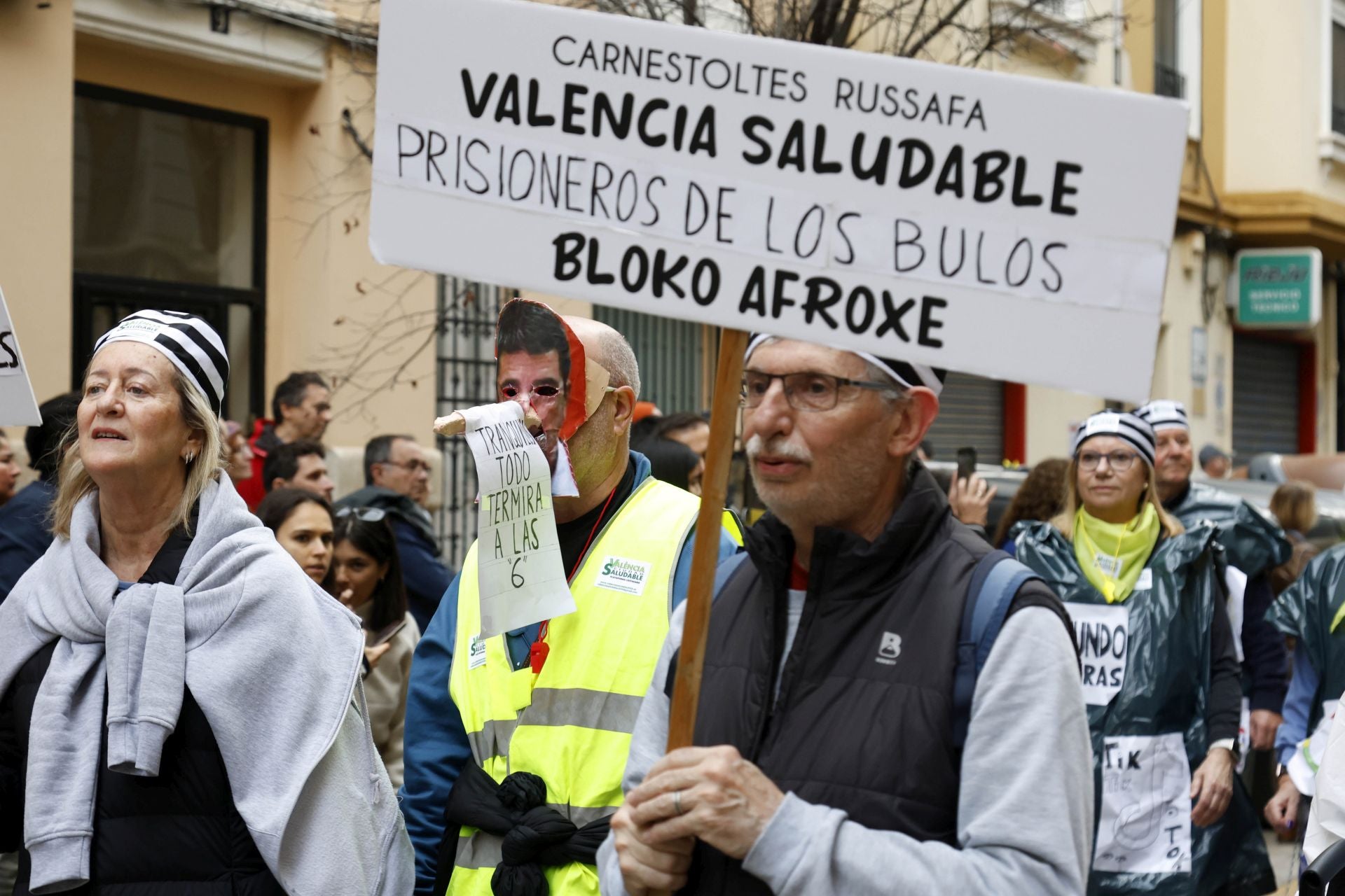 El carnaval revoluciona las calles de Ruzafa