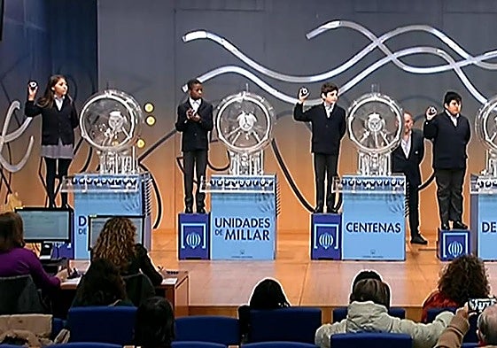 Sorteo Extraordinario de San Valentín de la Lotería Nacional.