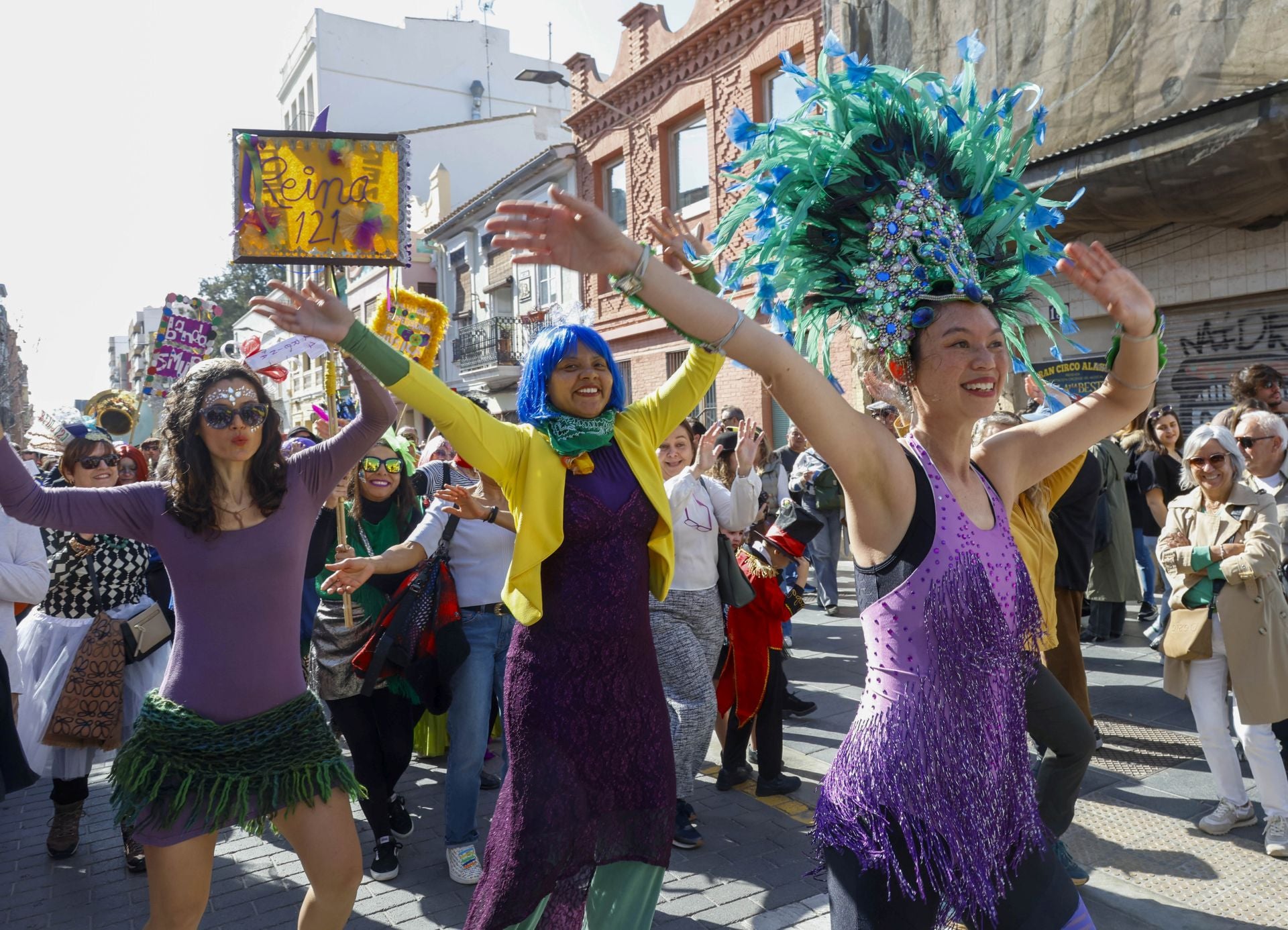 Las mejores fotos del carnaval del Cabanyal en Valencia 2025