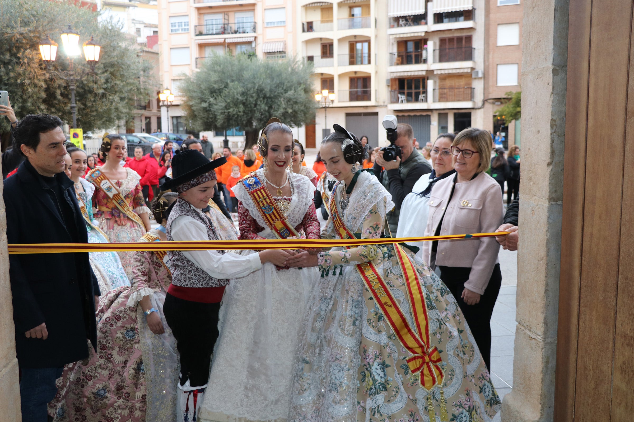 Inauguración de la muestra.